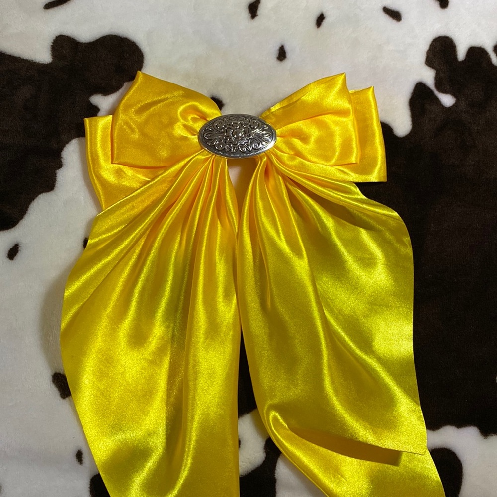 Floral Western Bow